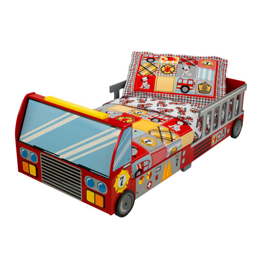 KidKraft Fire Truck Toddler Bed & Reviews Wayfair.co.uk